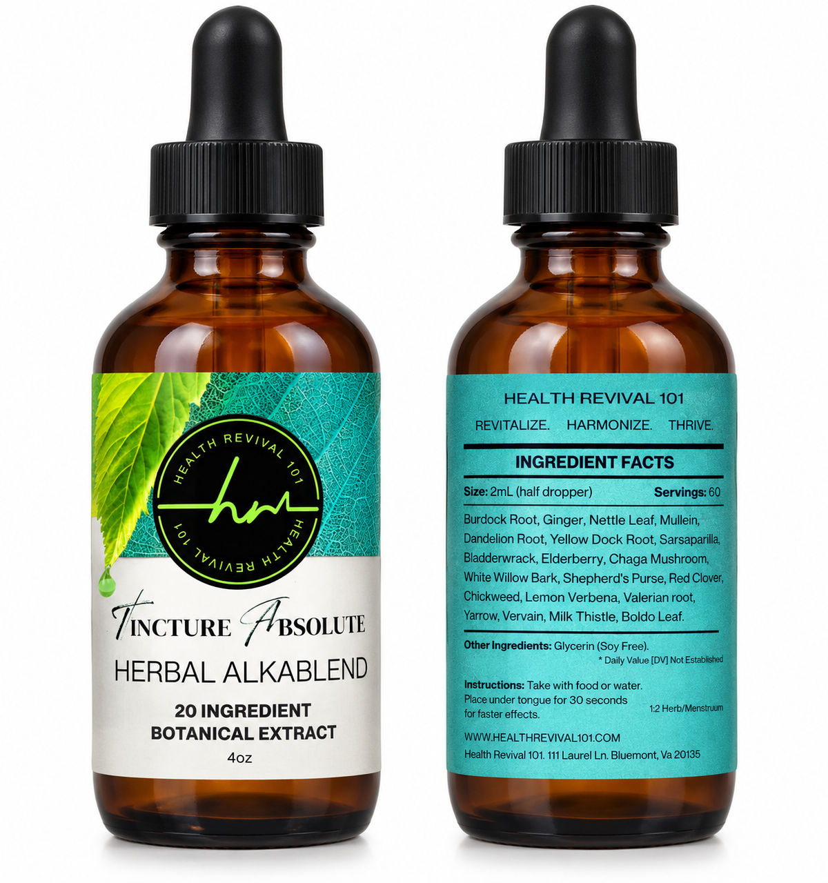 TINCTURE ABSOLUTE - HERBAL ALKABLEND